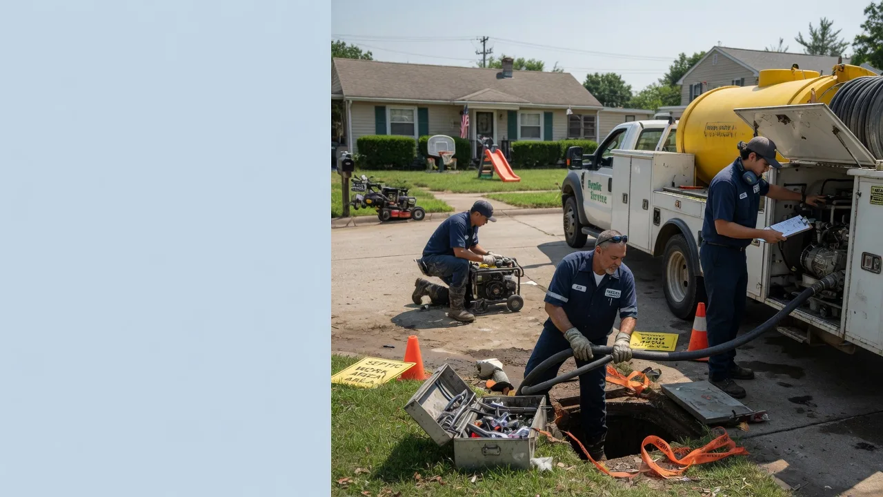 Septic Tank Pumping in Westfield, IN near me